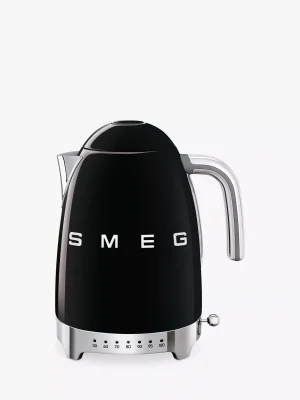 SMEG KLF04BLEU 50's Retro Style Variable Temperature Kettle 1.7L – Black