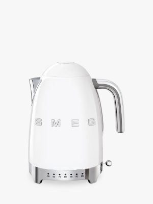 SMEG KLF04WHEU Variable Temperature Electric Kettle – White