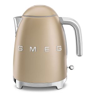 SMEG KLF03CHMEU 50's Retro Style Electric Kettle – Matte Champagne