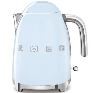 SMEG KLF03PBEU 50's Retro Style Electric Kettle – Pastel Blue
