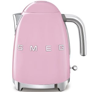 SMEG KLF03PKEU 50's Retro Style Electric Kettle – Pastel Pink