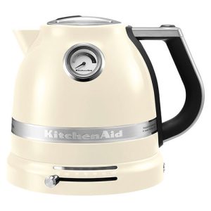 KitchenAid 5KEK1522EAC Artisan Variable Temperature Electric Kettle 1.5L – Almond Cream