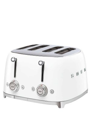 Smeg TSF03WHUK Retro 4 Slice Toaster