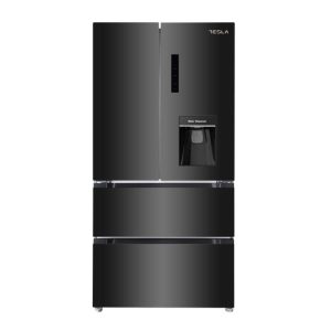 Tesla t571frdb French Door American Style Fridge Freezer