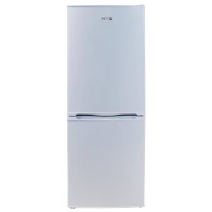 HYE 60/40 Fridge Freezer 48cm Freestanding 137 Litre rf01ff137w24