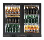 Empire Double Door 208L Bottle Cooler – Hinged Door Commercial Back Bar Fridge cl210h
