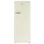 electriQ Retro 194 Litre Freestanding Fridge with Ice Box
