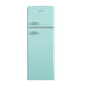 electriQ 208 Litre 80/20 Retro Freestanding Fridge Freezer