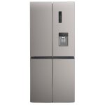 electriQ 415 Litre Four Door American Fridge Freezer with Water
