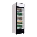 Empire Single Door Display Cooler – 375L Commercial Fridge with Merchandising Canopy