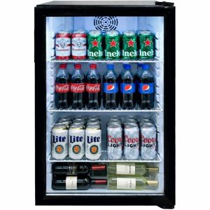 adexa Back bar cooler 1 hinged door 130 litres sc130