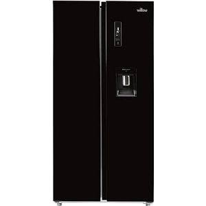 WILLOW WSBS84DB Total No Frost American Fridge Freezer