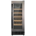 Living and Home 174L Freestanding Tall Fridge Freezer with Reversible Door Hinge