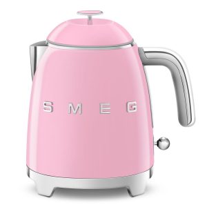 SMEG KLF05PKEU 50's Retro Style Mini Electric Kettle 0.8L – Pink
