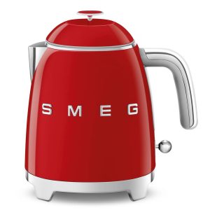 SMEG KLF05RDEU 50's Retro Style Mini Electric Kettle 0.8L – Red
