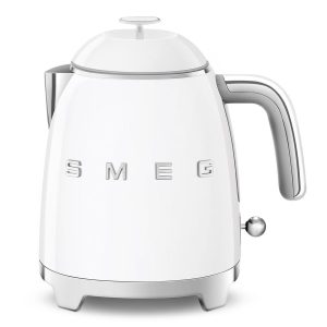SMEG KLF05WHEU 50's Retro Style Mini Electric Kettle 0.8L – White