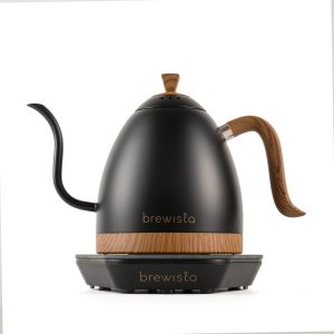Brewista Artisan Gooseneck Kettle — 1 L, Variable Temperature (Matte Black)